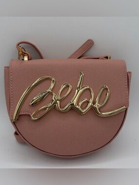 Bebe Gabriel Saddle Crossbody Bag